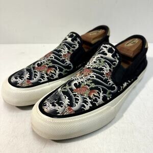WORN ONCE RARE Vans x Ubiq Three Tides Tattoo Slip-On Summer 2018 KINGYO NAMI 8
